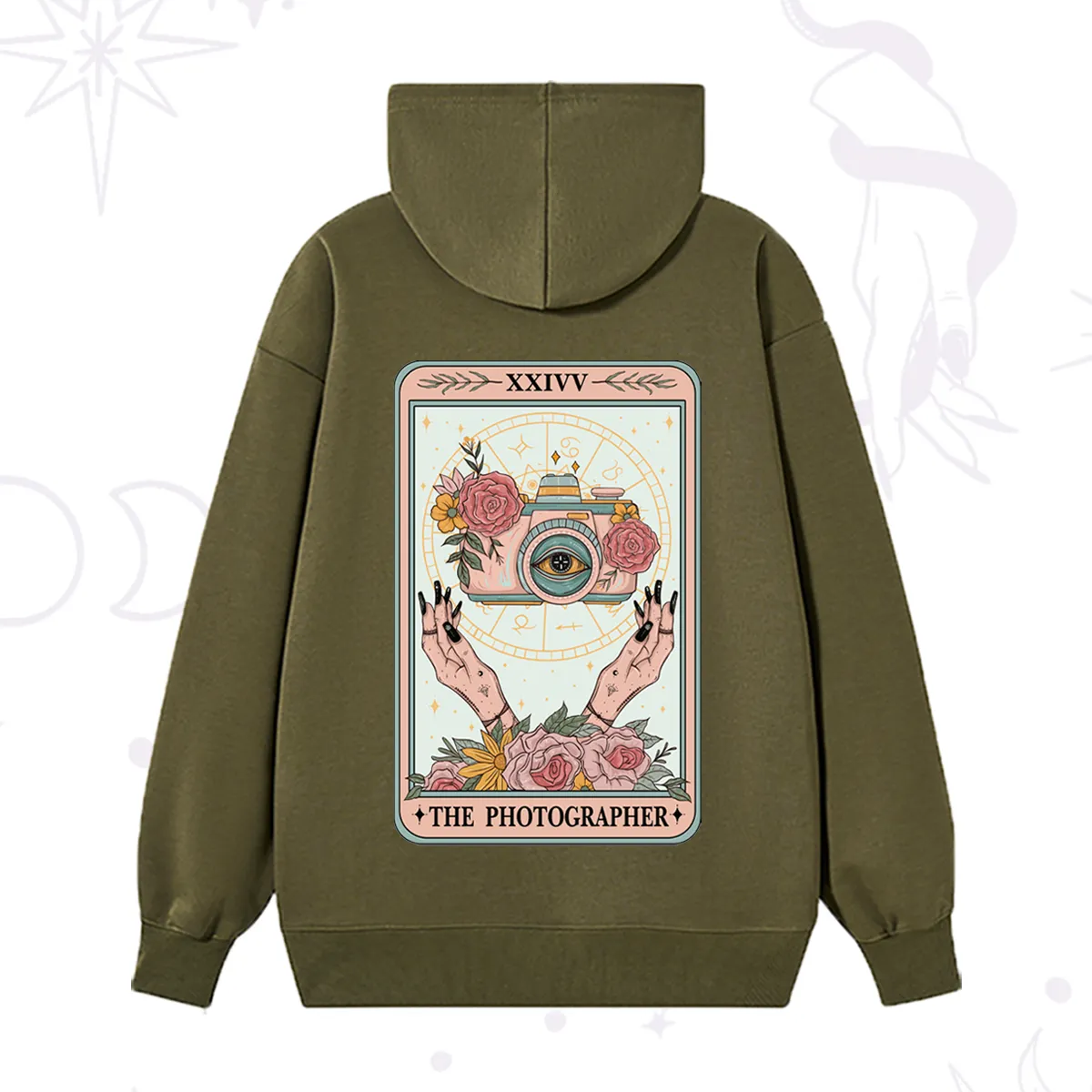 Purplehecate The Photographter Tarot Hoodie