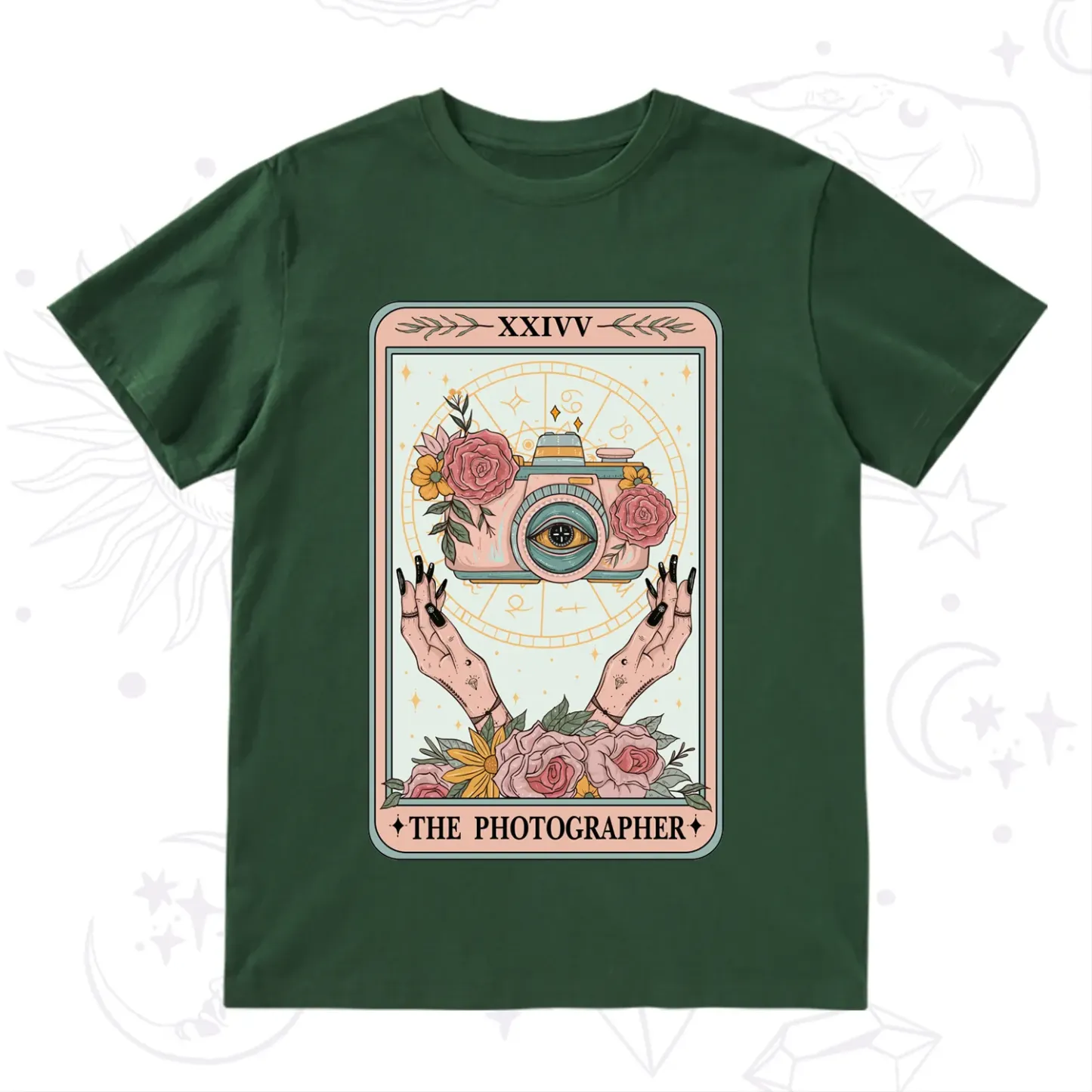 Purplehecate The Photographter Tarot T-Shirt