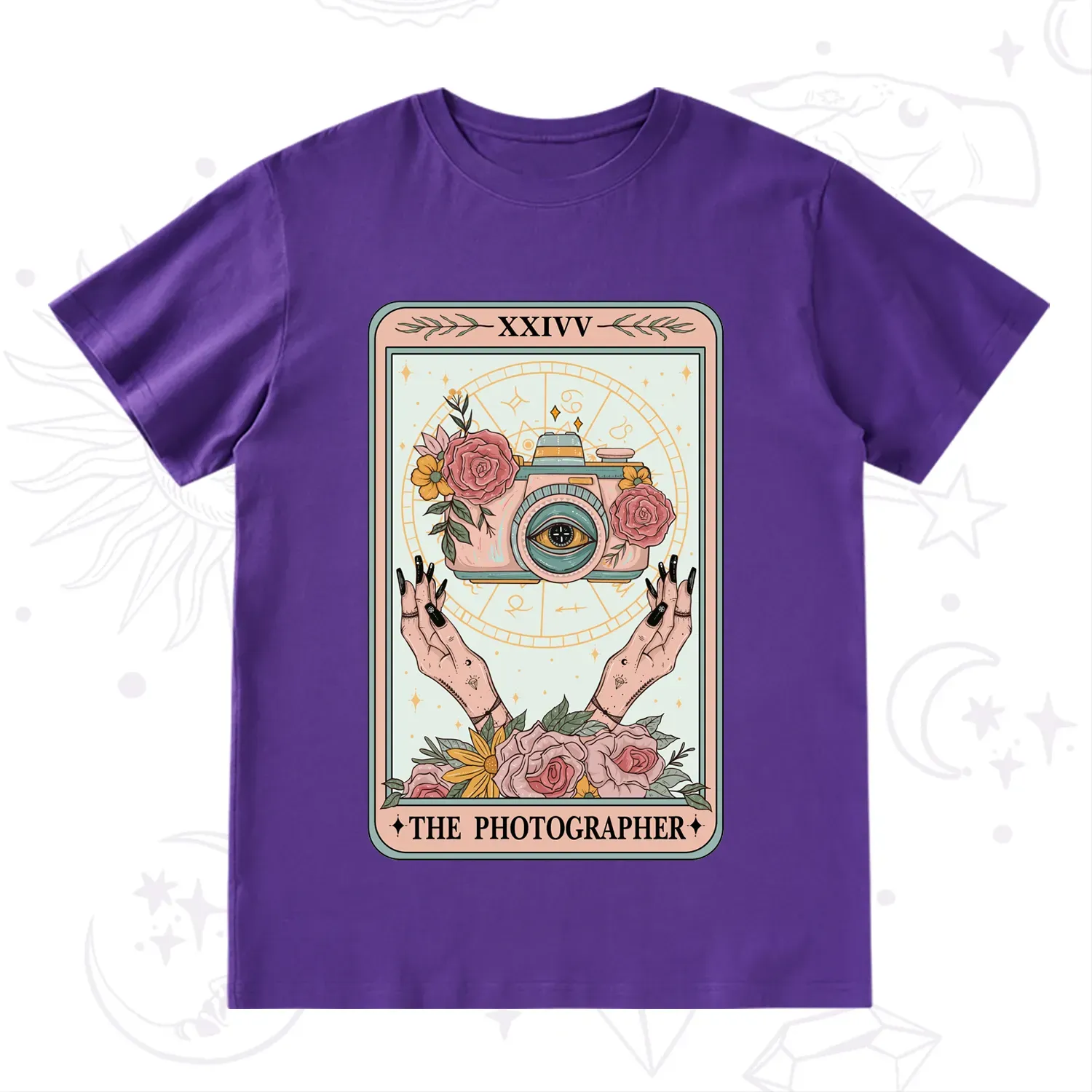 Purplehecate The Photographter Tarot T-Shirt