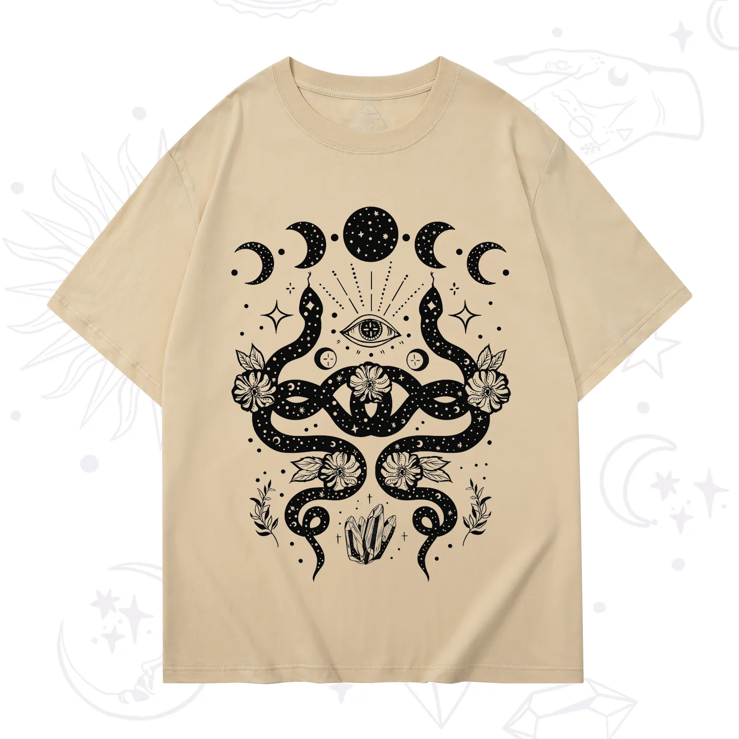 Purplehecate Lunar Serpent Alchemy T-Shirt