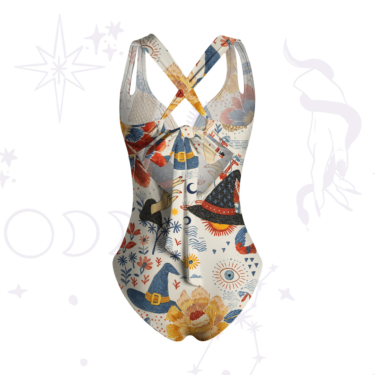 Purplehecate Witching Bloom One-Piece Swimsuit