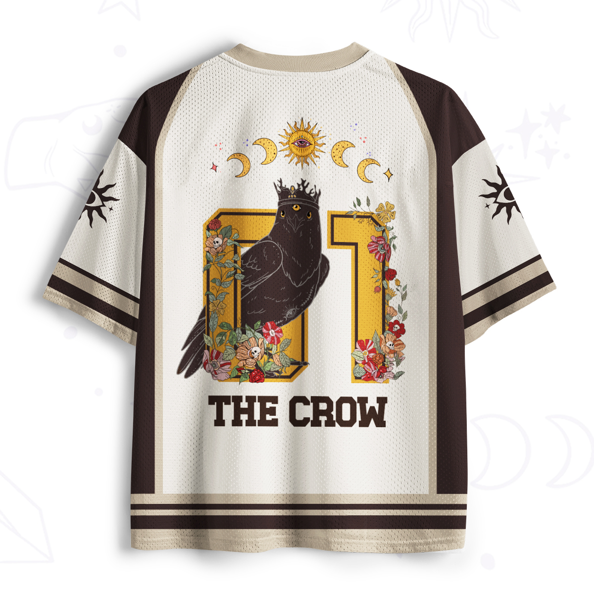 Purplehecate The Crow Mesh Jersey