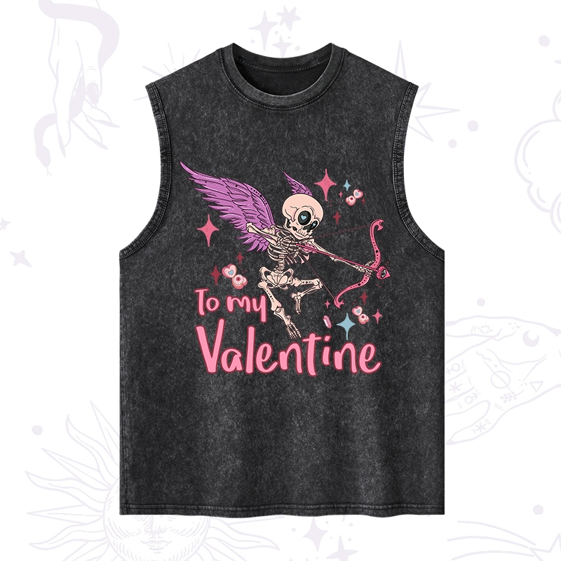 Purplehecate To My Valentine Washed Tank