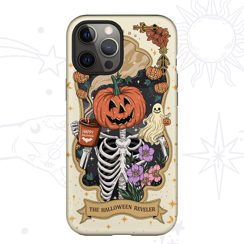 Purplehecate The Halloween Reveler Lover Tarot Phone Case