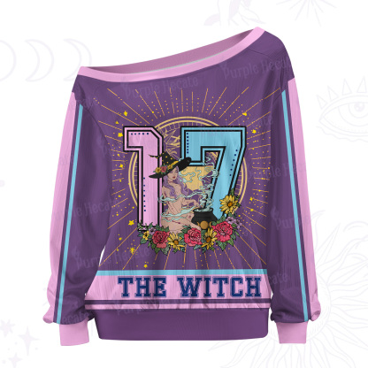 Purplehecate Arcana 17 The Witch Off The Shoulder Graphic Jersey