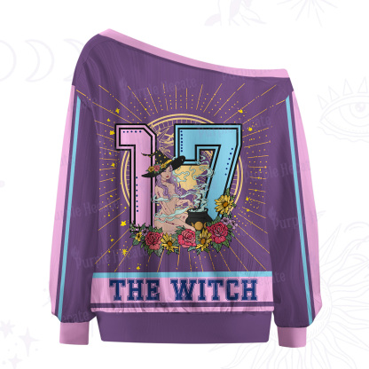 Purplehecate Arcana 17 The Witch Off The Shoulder Graphic Jersey