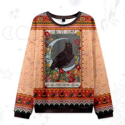 Purplehecate The Crow Tarot Ugly Halloween Sweatshirts