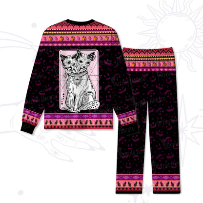 Purplehecate The Cat Goddess Bastet Halloween Pajamas