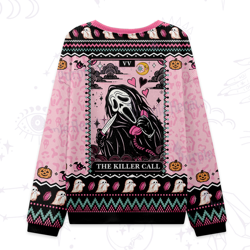 Purplehecate The Killer Call Ugly Halloween Sweatshirts