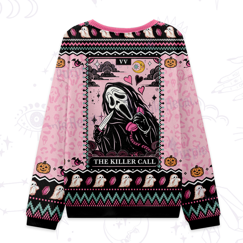 Purplehecate The Killer Call Ugly Halloween Sweatshirts