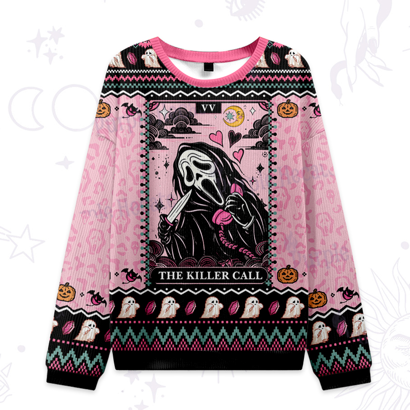 Purplehecate The Killer Call Ugly Halloween Sweatshirts