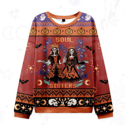 Purplehecate Soul Sister Ugly Halloween Sweatshirts