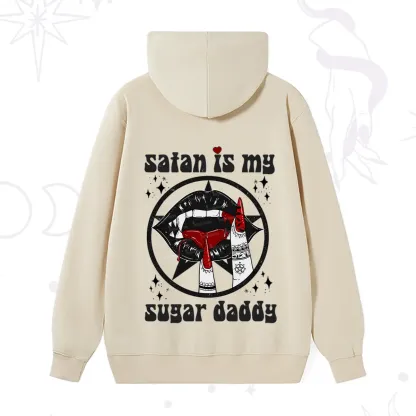 Purplehecate Satan Is My Sugar Daddy Hoodie