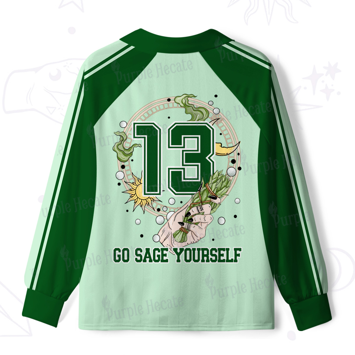 Purplehecate Go Sage Yourself Long Sleeve Jersey Shirt