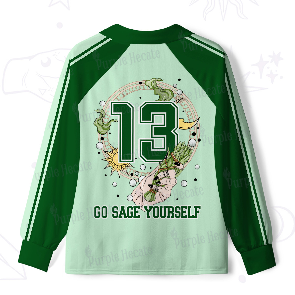 Purplehecate Go Sage Yourself Long Sleeve Jersey Shirt