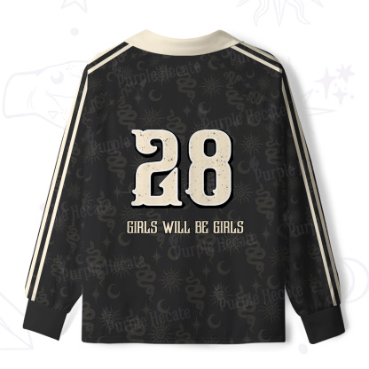 Purplehecate Girls Will Be Girls Long Sleeve Jersey Shirt