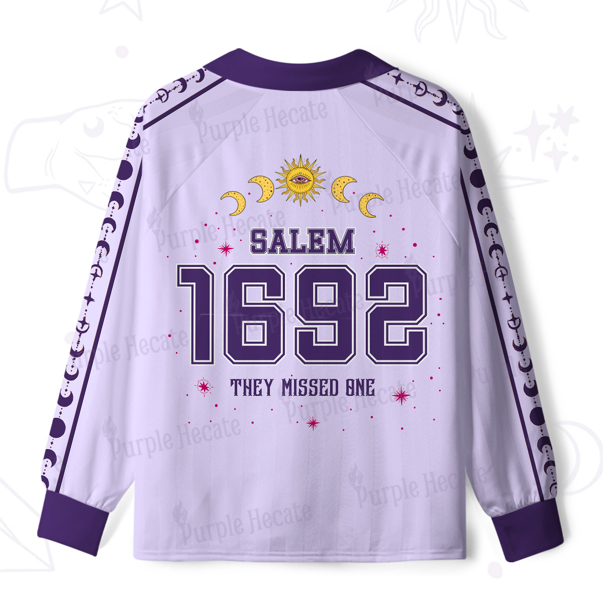 Purplehecate Salem 1692 They Missed Long Sleeve Jersey Shirt