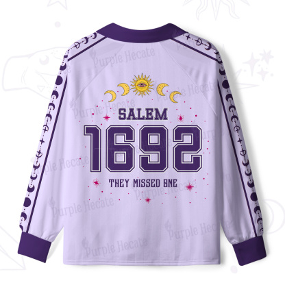 Purplehecate Salem 1692 They Missed Long Sleeve Jersey Shirt
