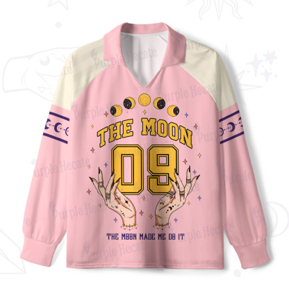 Purplehecate The Moon Made Me Do It Long Sleeve Jersey Shirt