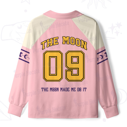 Purplehecate The Moon Made Me Do It Long Sleeve Jersey Shirt