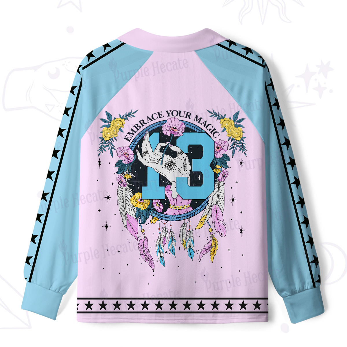 Purplehecate Embrace Your Magic Long Sleeve Jersey Shirt