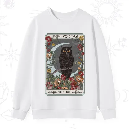Purplehecate The Owl Tarot Sweatshirt
