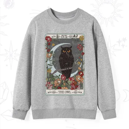 Purplehecate The Owl Tarot Sweatshirt