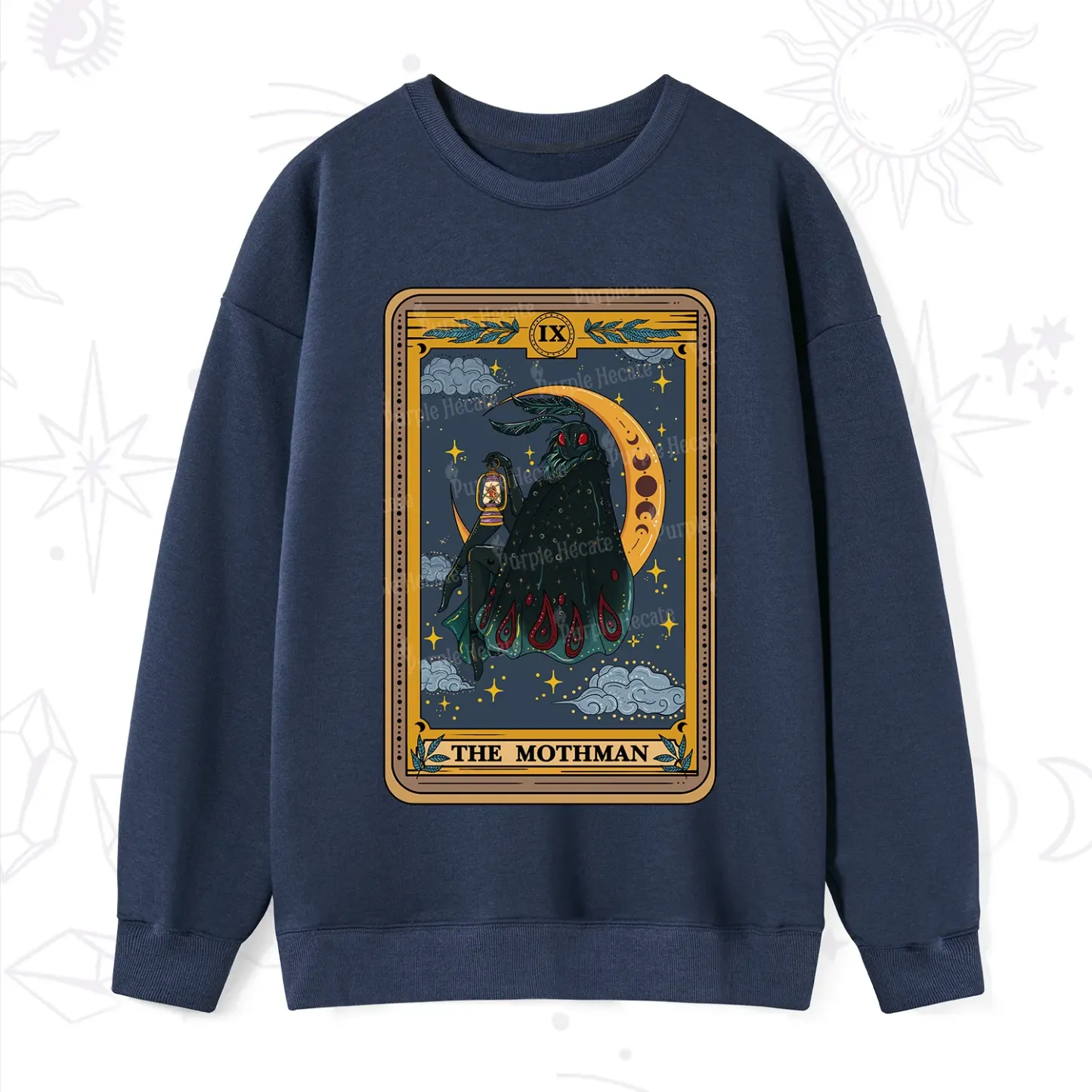 Purplehecate The Mothmen Tarot Sweatshirt