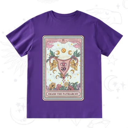 Purplehecate The Smash the Patriarchy Tarot T-Shirt