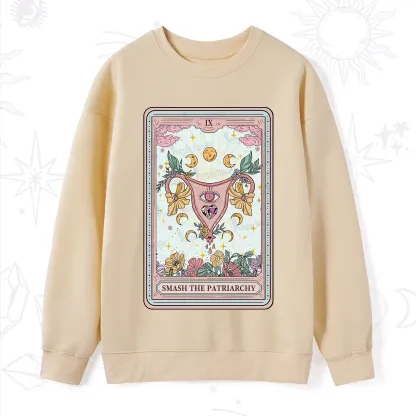 Purplehecate The Smash the Patriarchy Tarot Sweatshirt