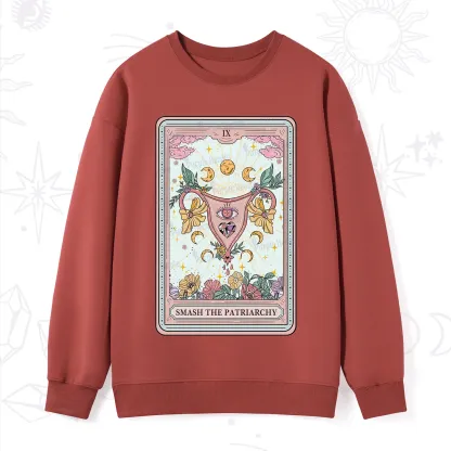 Purplehecate The Smash the Patriarchy Tarot Sweatshirt