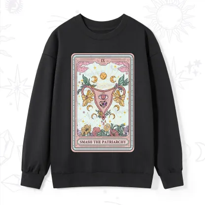 Purplehecate The Smash the Patriarchy Tarot Sweatshirt
