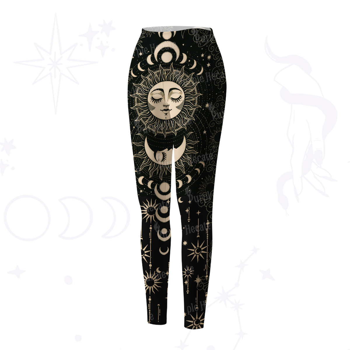 Purplehecate Lunar Eclipse Yoga Pants