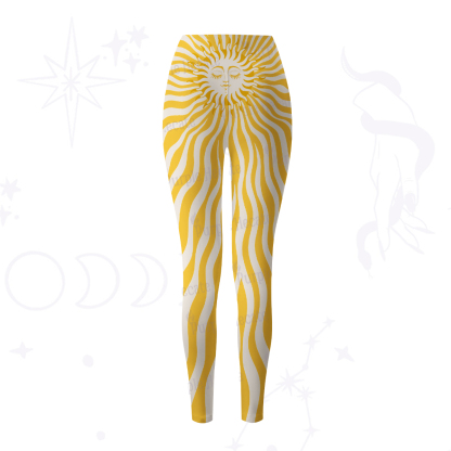 Purplehecate Radiance of the Sun Yoga Pants