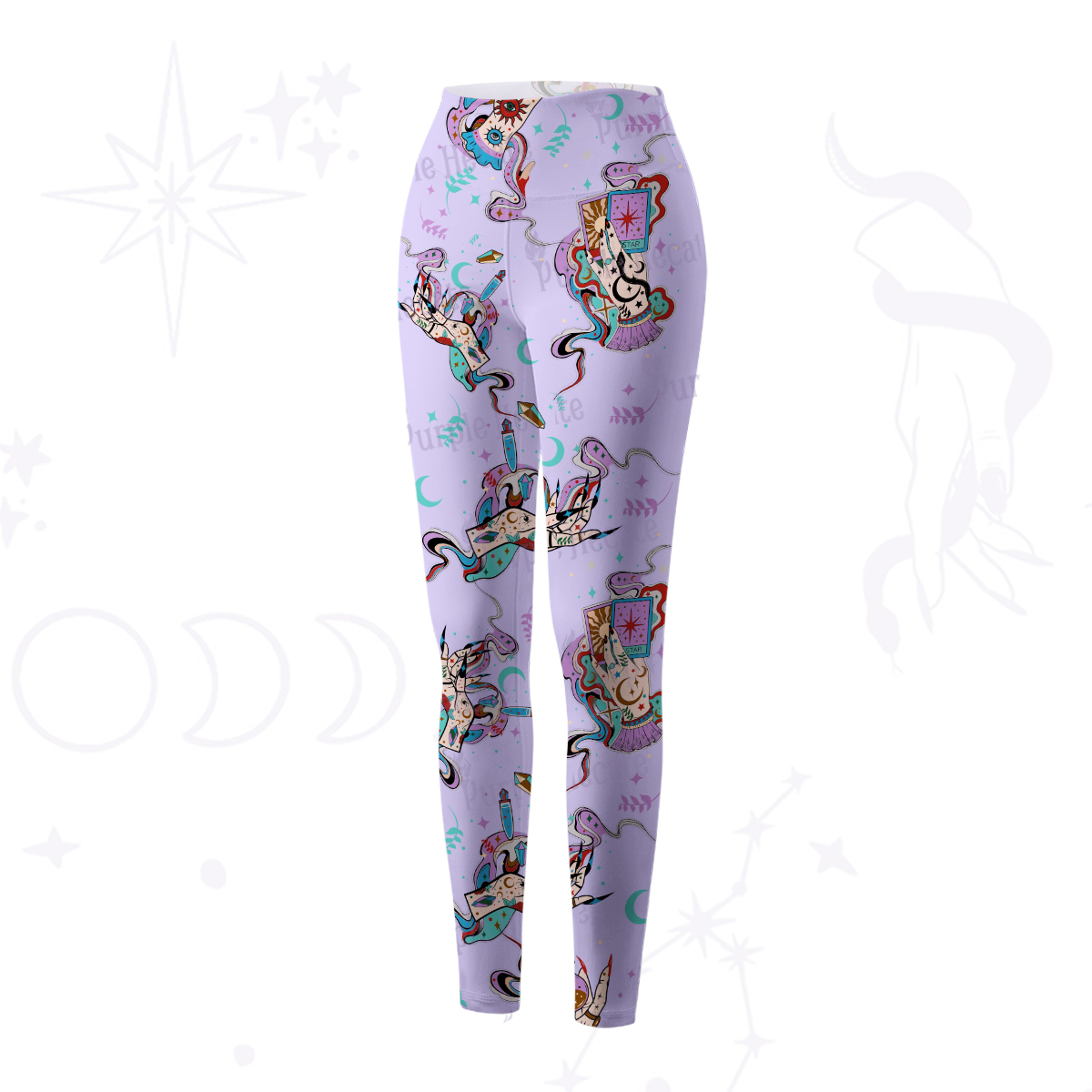 Purplehecate Astrological Secrets Yoga Pants