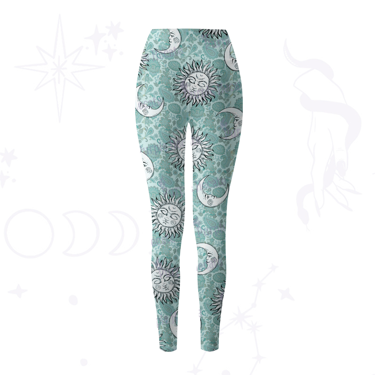 Purplehecate Sun & Moon Whispers Yoga Pants
