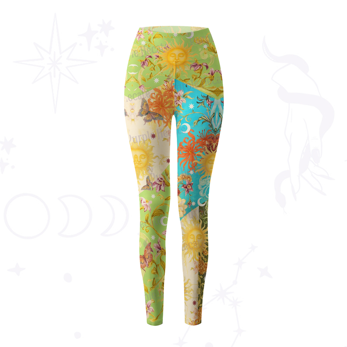 Purplehecate Sun Garden Yoga Pants