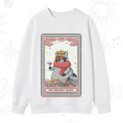 Purplehecate The Birthday Queen Tarot Sweatshirt