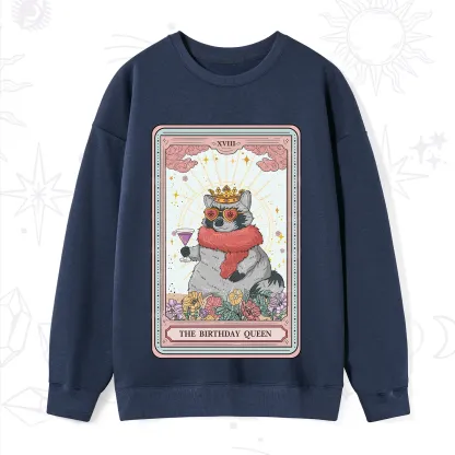 Purplehecate The Birthday Queen Tarot Sweatshirt
