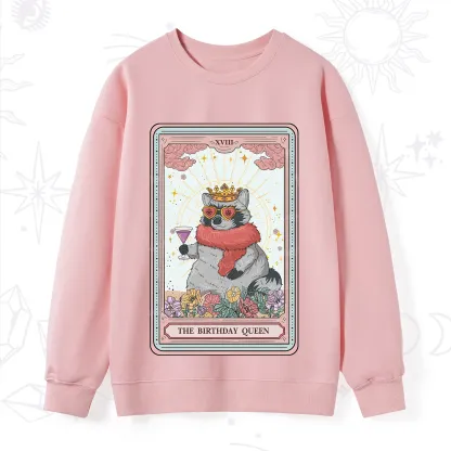 Purplehecate The Birthday Queen Tarot Sweatshirt