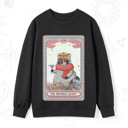Purplehecate The Birthday Queen Tarot Sweatshirt