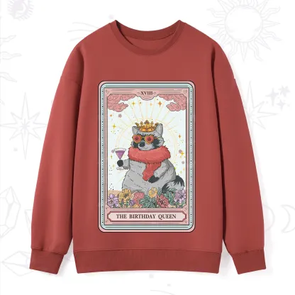 Purplehecate The Birthday Queen Tarot Sweatshirt