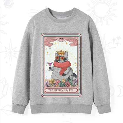 Purplehecate The Birthday Queen Tarot Sweatshirt