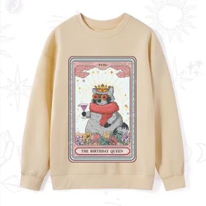 Purplehecate The Birthday Queen Tarot Sweatshirt