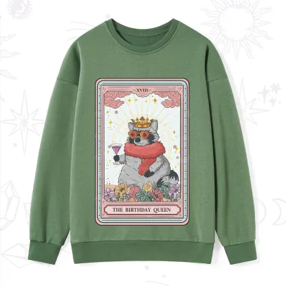 Purplehecate The Birthday Queen Tarot Sweatshirt