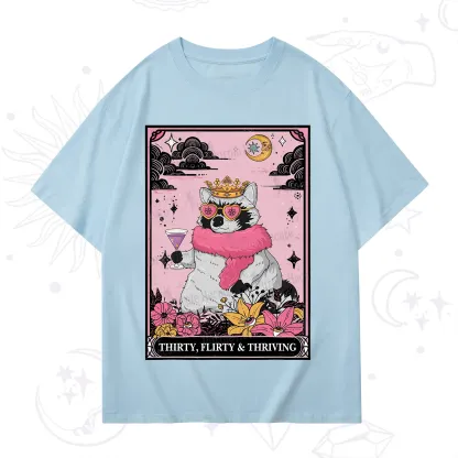 Purplehecate The Thirty Flirty Thriving Oracle Card T-Shirt