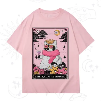 Purplehecate The Thirty Flirty Thriving Oracle Card T-Shirt