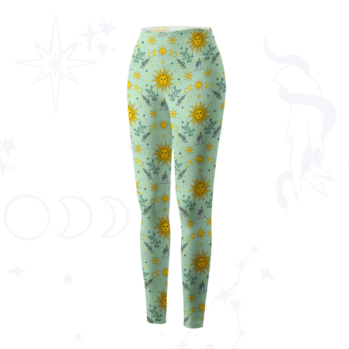 Purplehecate Magic Sun Yoga Pants