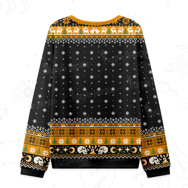 Purplehecate Girls Will Be Girls Witch Ugly Christmas Sweatshirts