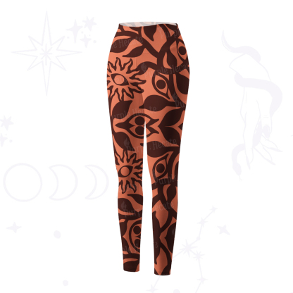 Purplehecate Witchy Sun Gaze Yoga Pants